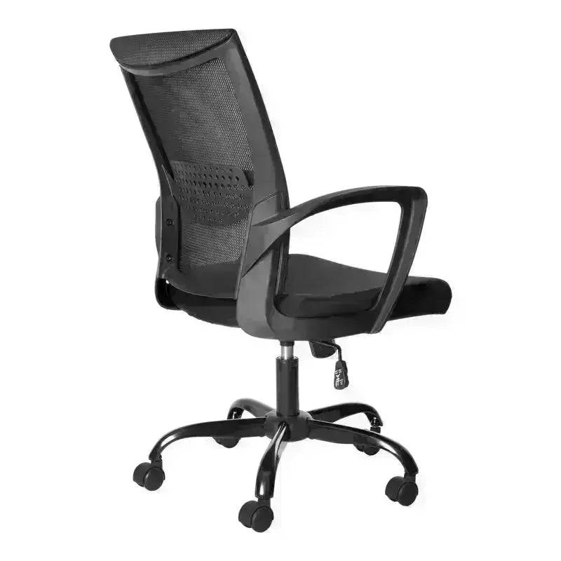 Black Mesh Albatross High-Back Office Chair with Ergonomic Support and Gas Height Adjuster