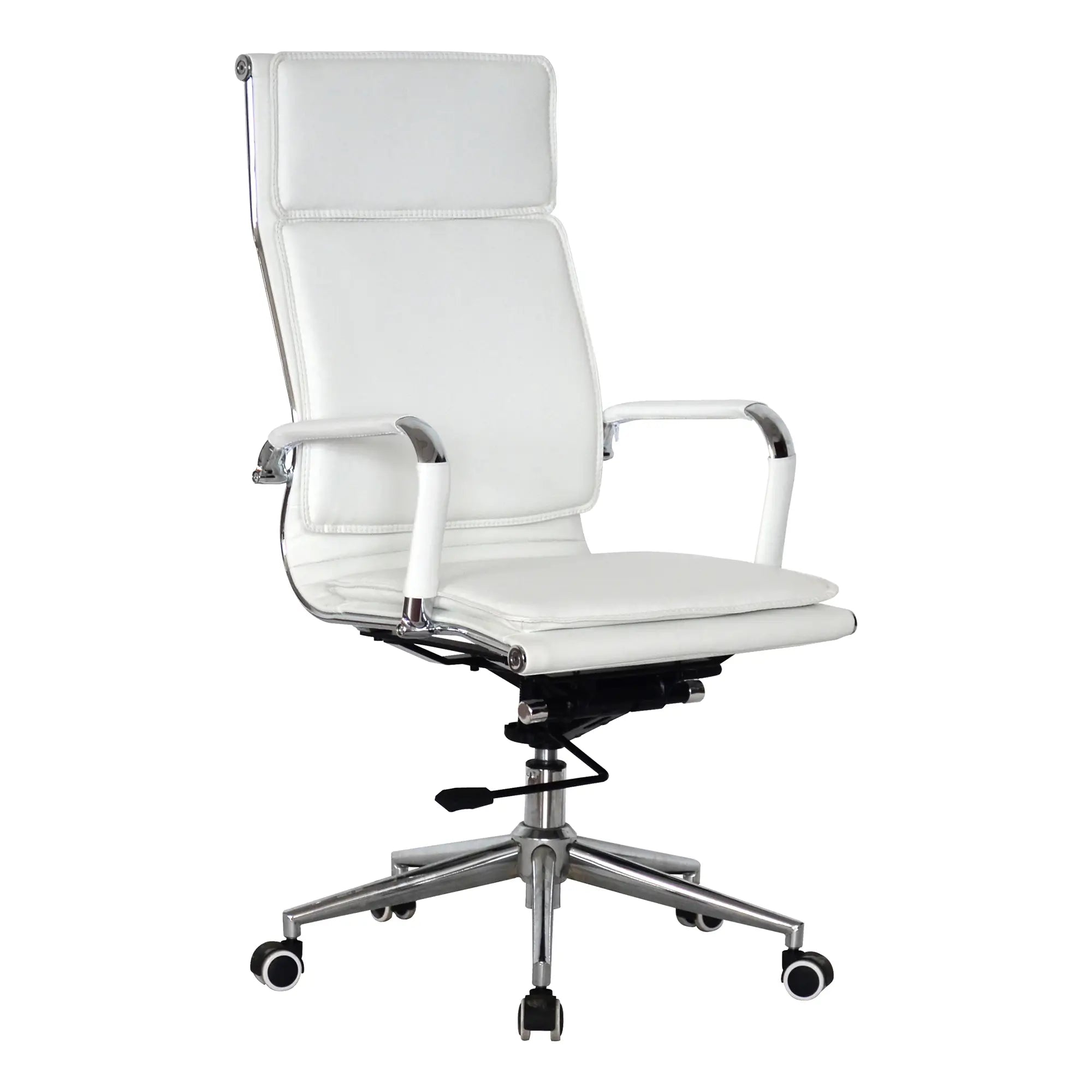 Classic Eames Flat Cushion High-Back Office Chair 