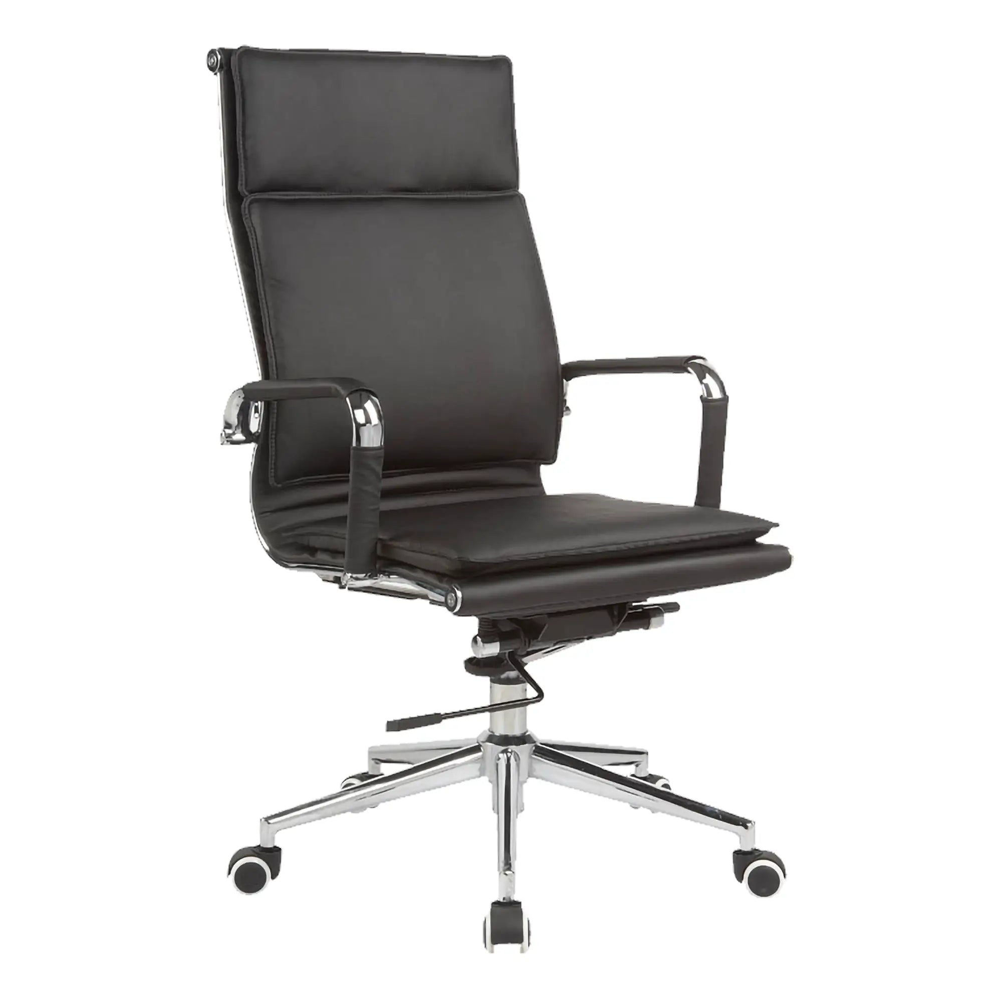 Classic Eames Flat Cushion High-Back Office Chair 