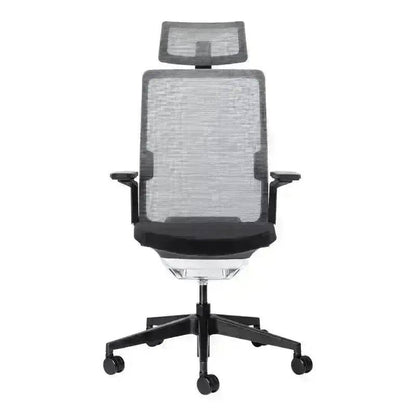 Evolv Mesh Executive High-Back Office Chair with Headrest and adjustable armrests