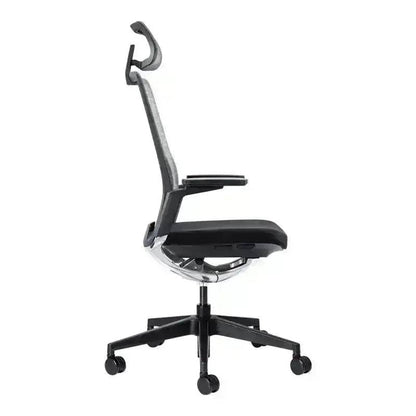 Evolv Mesh Executive High-Back Office Chair with Headrest and Wheeled Base