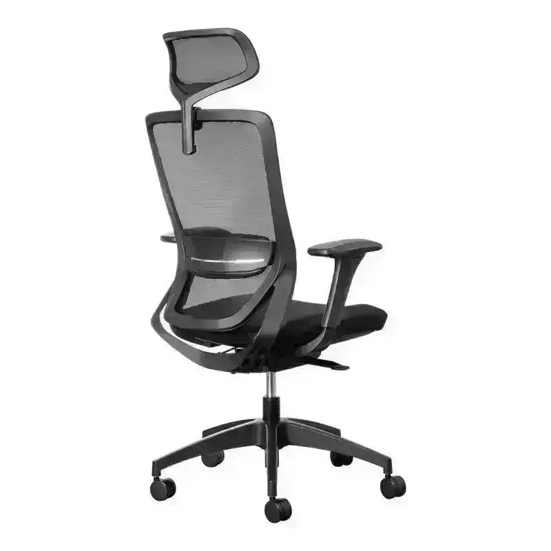 Fenix Mesh Executive High-Back Office Chair with adjustable armrests and headrest