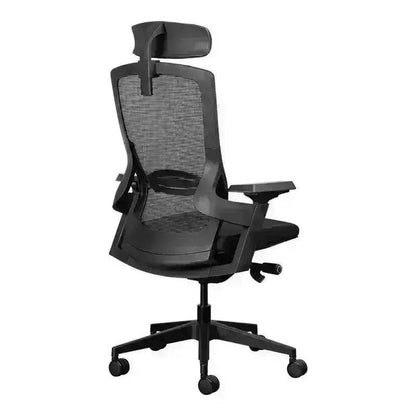 Black Firefly Mesh Executive High-Back Office Chair with Headrest and Armrests