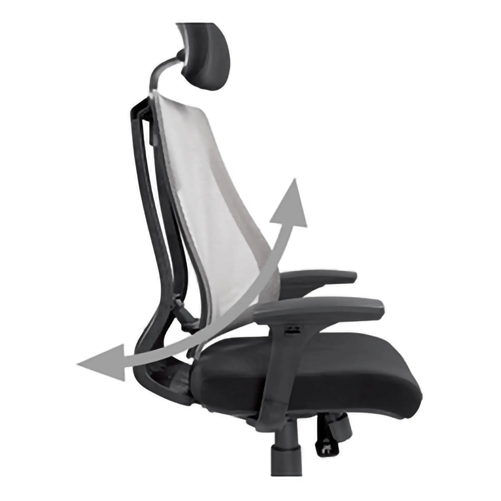 Follow Me High-back Office Chair with Headrest 