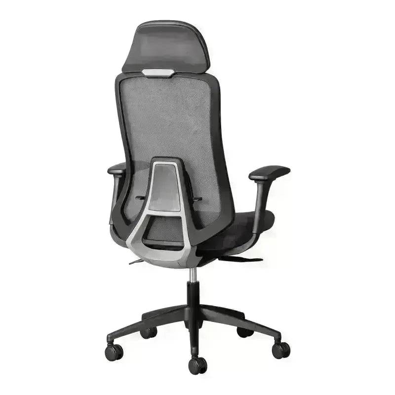 Vera Mesh Executive High-Back Office Chair with adjustable armrests and headrest